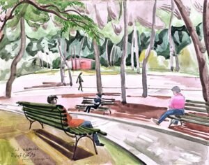 Loneliness in the Park